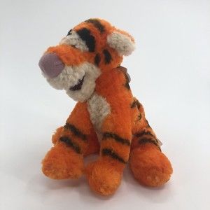 Disneyland Resort Tigger Bean Bag Plush 8" Sitting Fuzzy Stuffed Animal Toy Tags